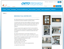 Tablet Screenshot of ortotecnica.ch